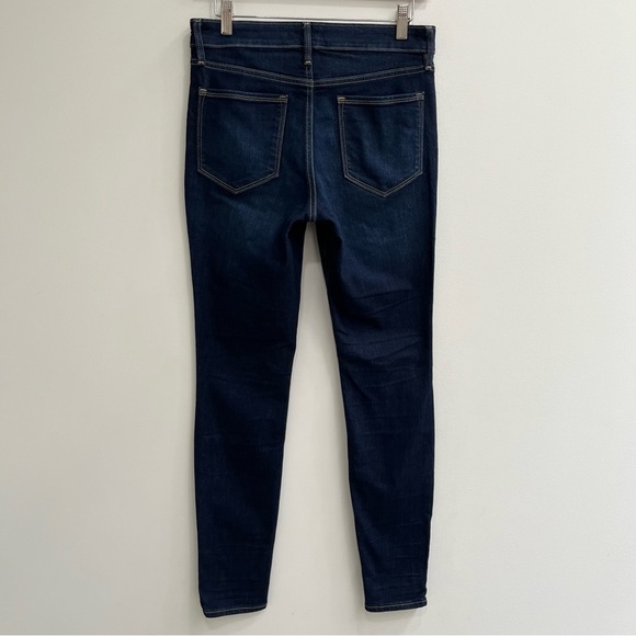Athleta Sculptek Ultra Skinny Jeans Medium Dark Wash Stretch Denim 511195 Size 6 - Picture 2 of 13